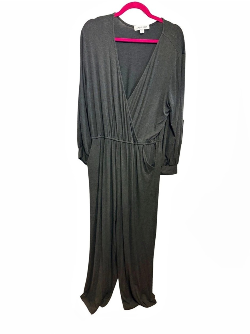 Amour Vert Everley Jumpsuit Black Size XL